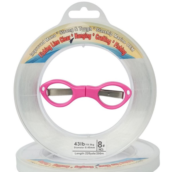 fishing line clear for hanging crafts