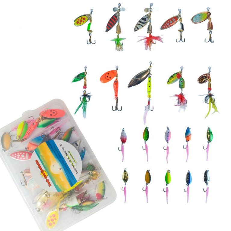 Fishing spinners spoons Combo Kit