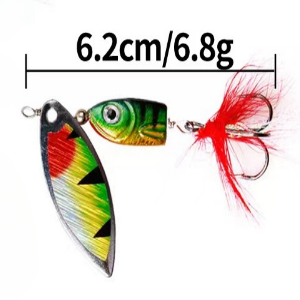 minnow spinner fishing lure