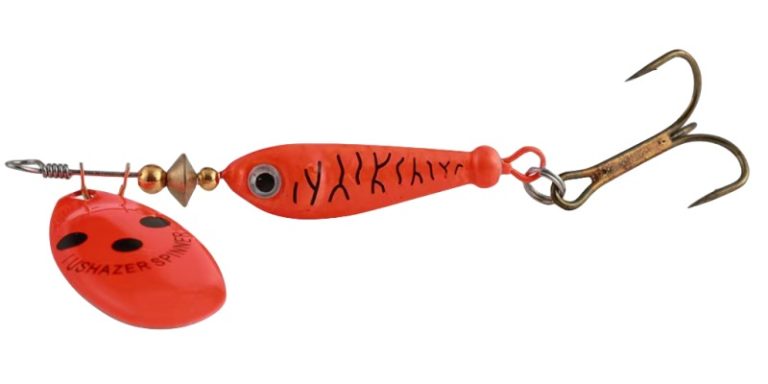 minnow spinner red