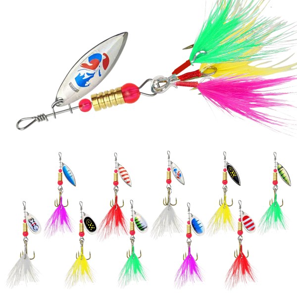 Transformer Rooster Tail Fishing Lures